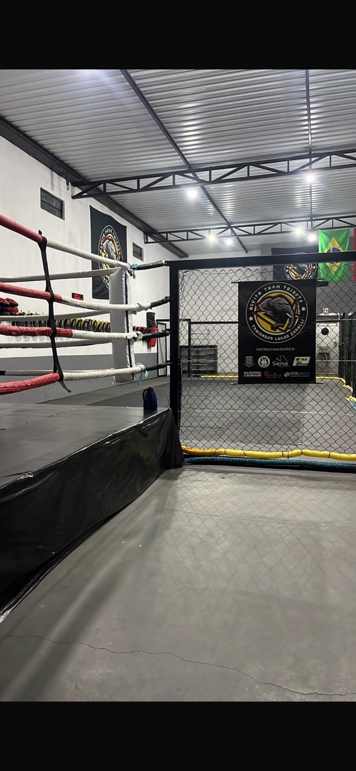 Espaço real de treinamento da Team Peixoto